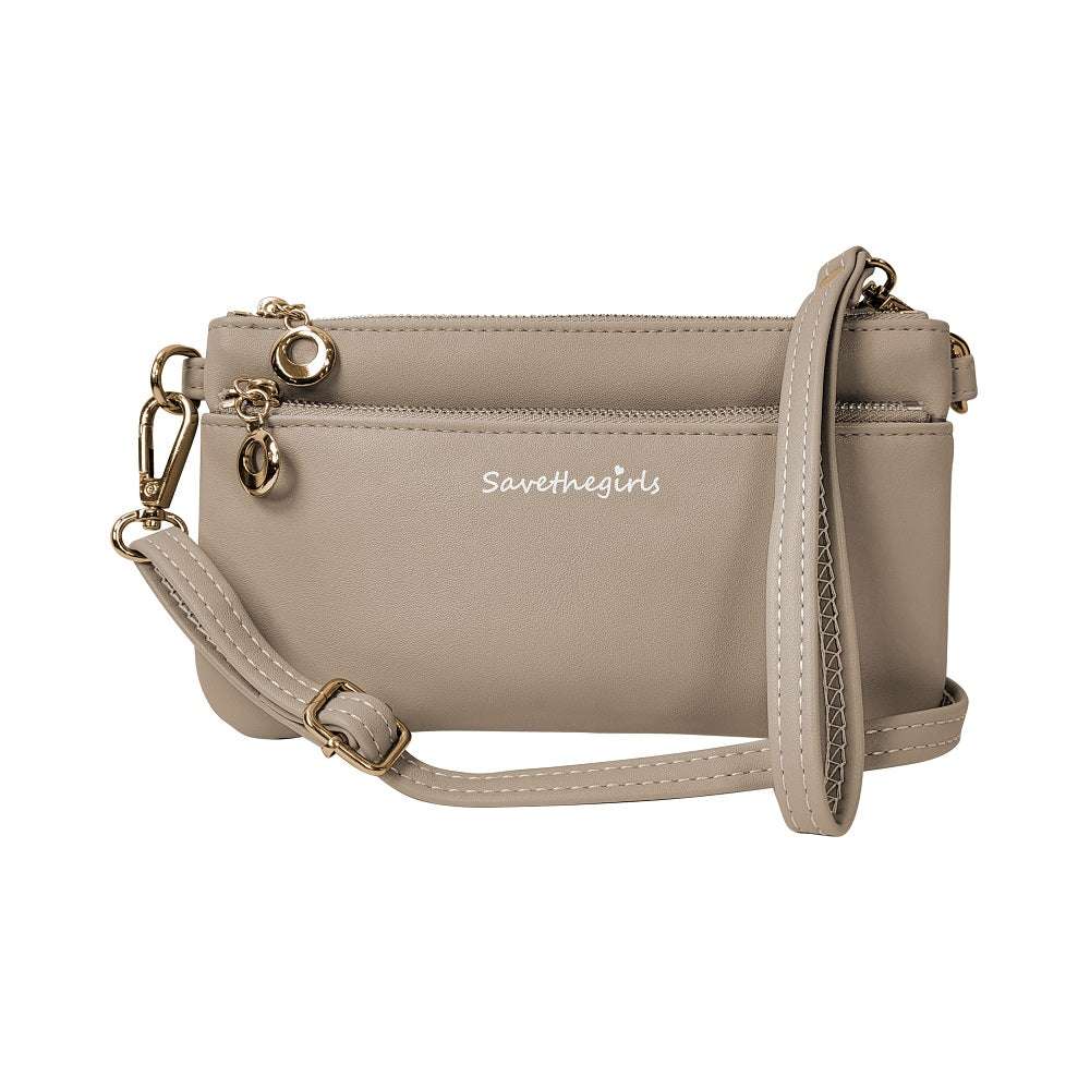 RFID Touchscreen Purse Taupe Fiorella s Boutique