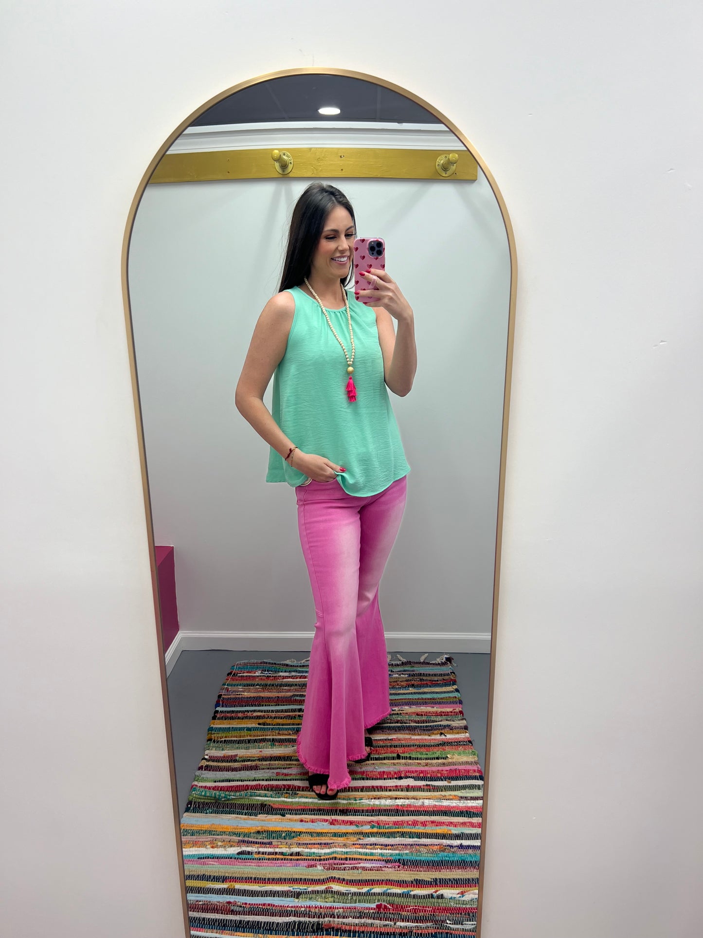 Flare Jeans Pink