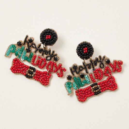 Happy Paw-lidays Earrings