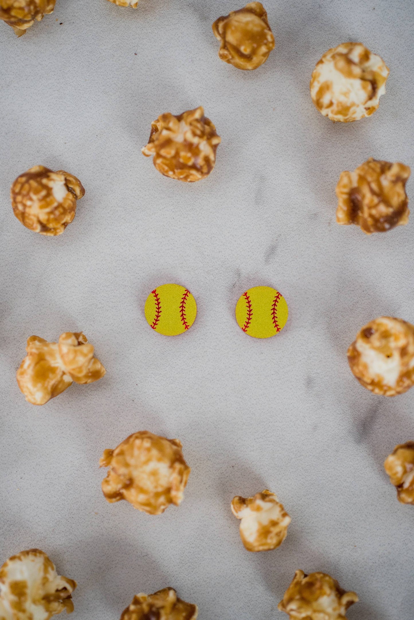 Softball Stud Earrings