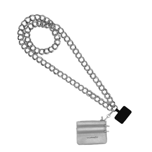 Clip & Go Double Link Chain Silver