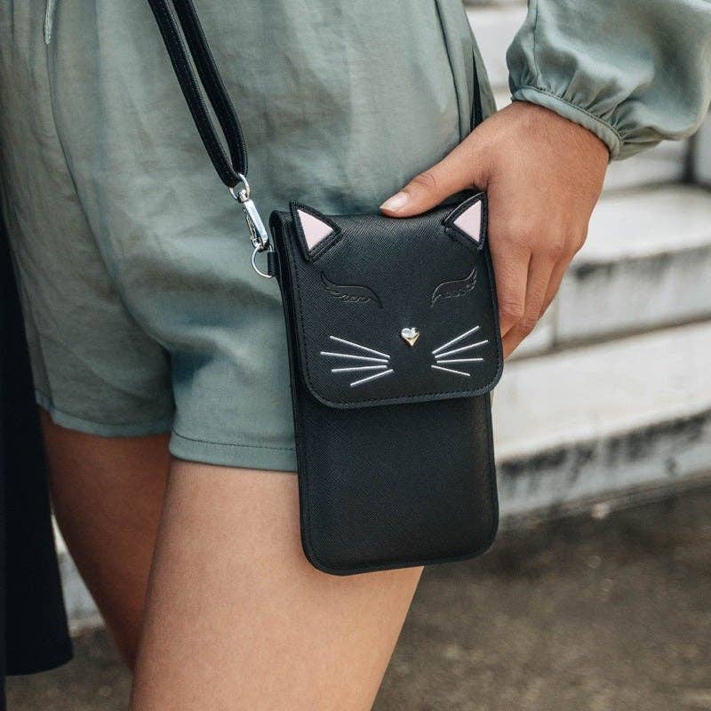 Fun Cat Purse Pink