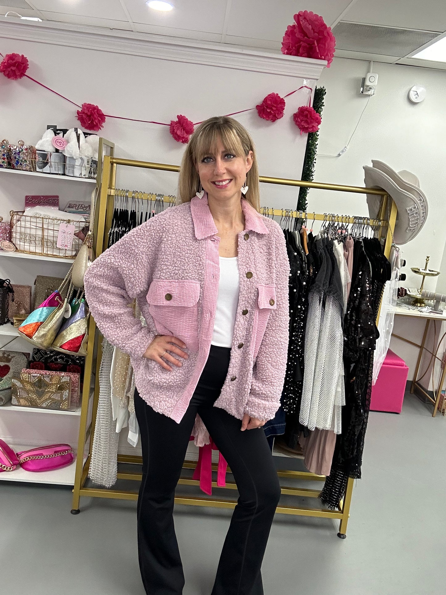 Cozy Jacket Lt Pink