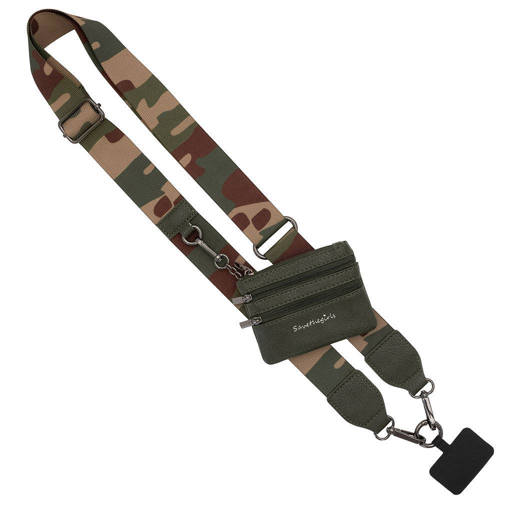 Clip & Go Strap w Pouch Camo