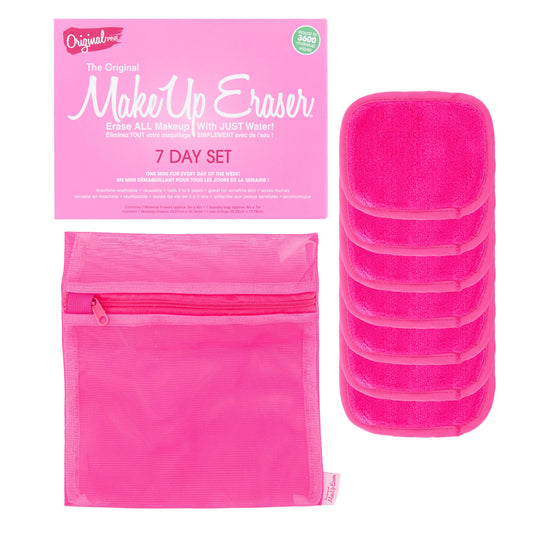 Original Pink MakeUp Eraser 7-Day Set