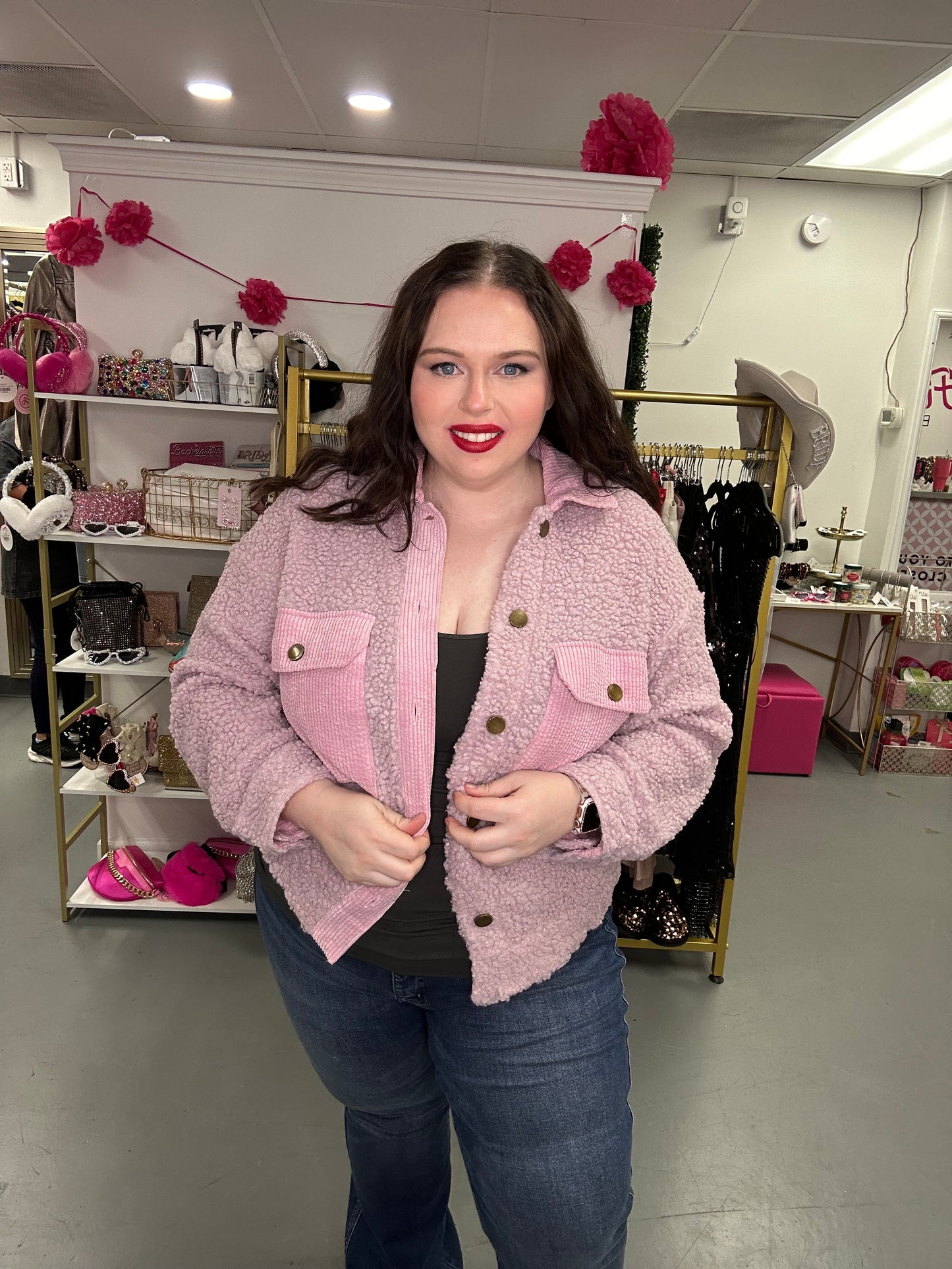 Cozy Jacket Lt Pink