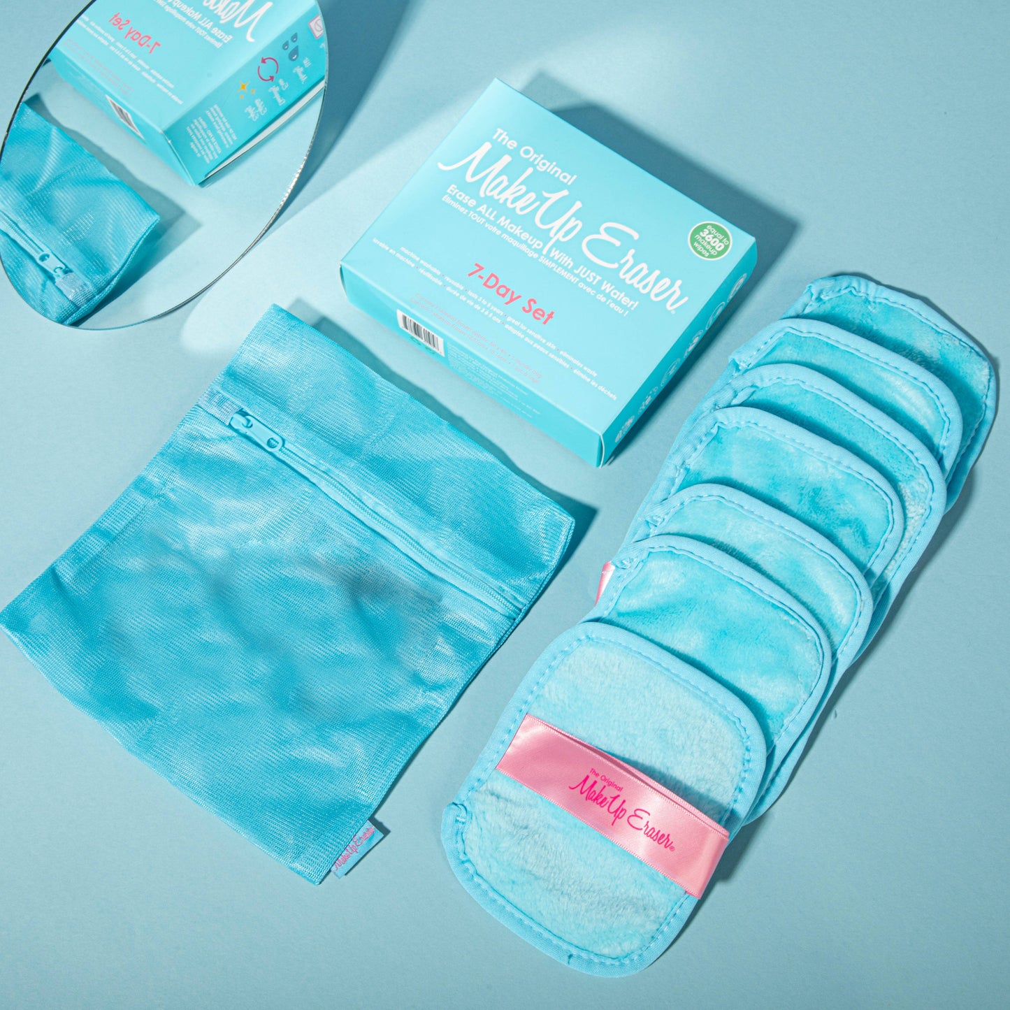 Chill Blue MakeUp Eraser 7-Day Set