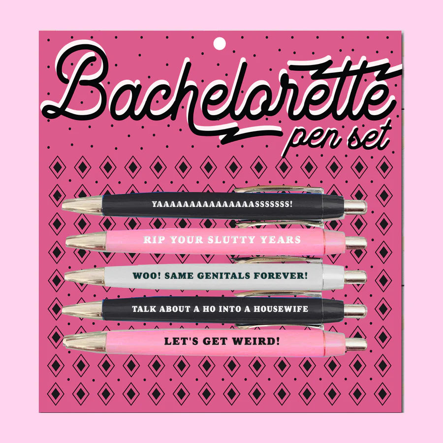 Bachelorette Pen Set