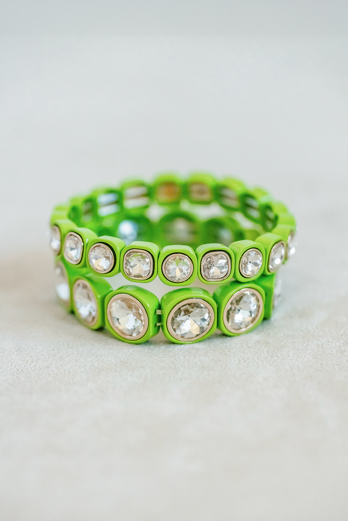 Bling Bracelet Thin Limeade