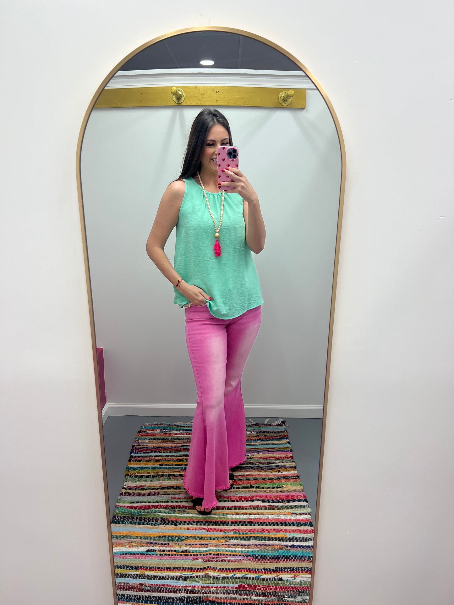 Flare Jeans Pink