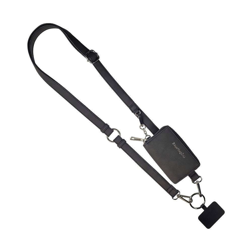 Clip & Go Phone Lanyard RFID Black