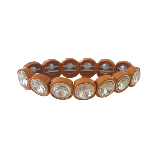 Bling Bracelet Large Caramel