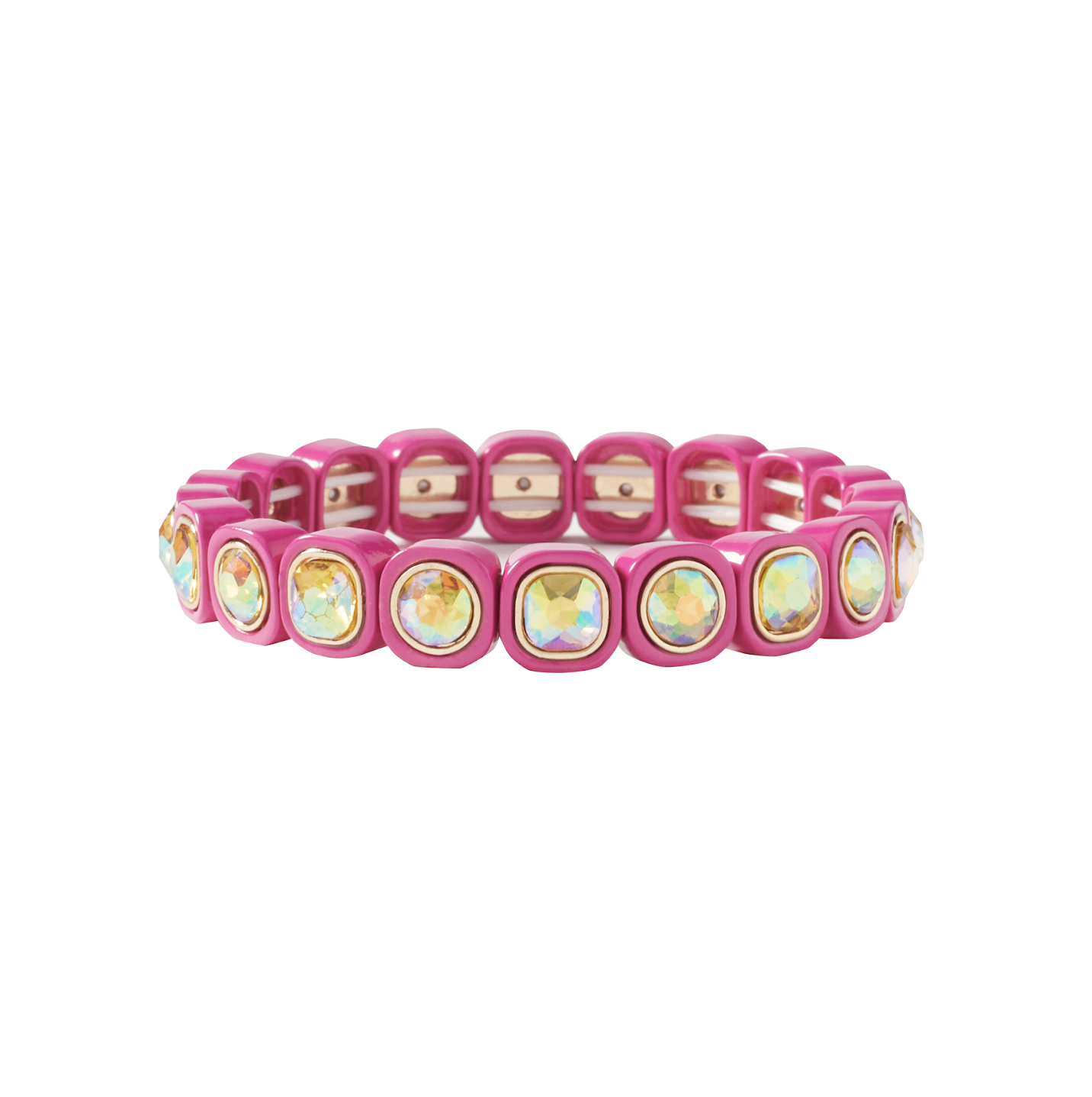 Bling Bracelet Thin Hot Pink