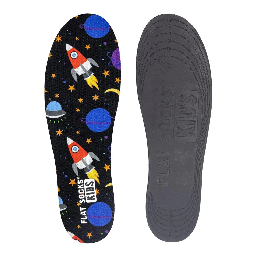 Flat Socks Kids Outerspace