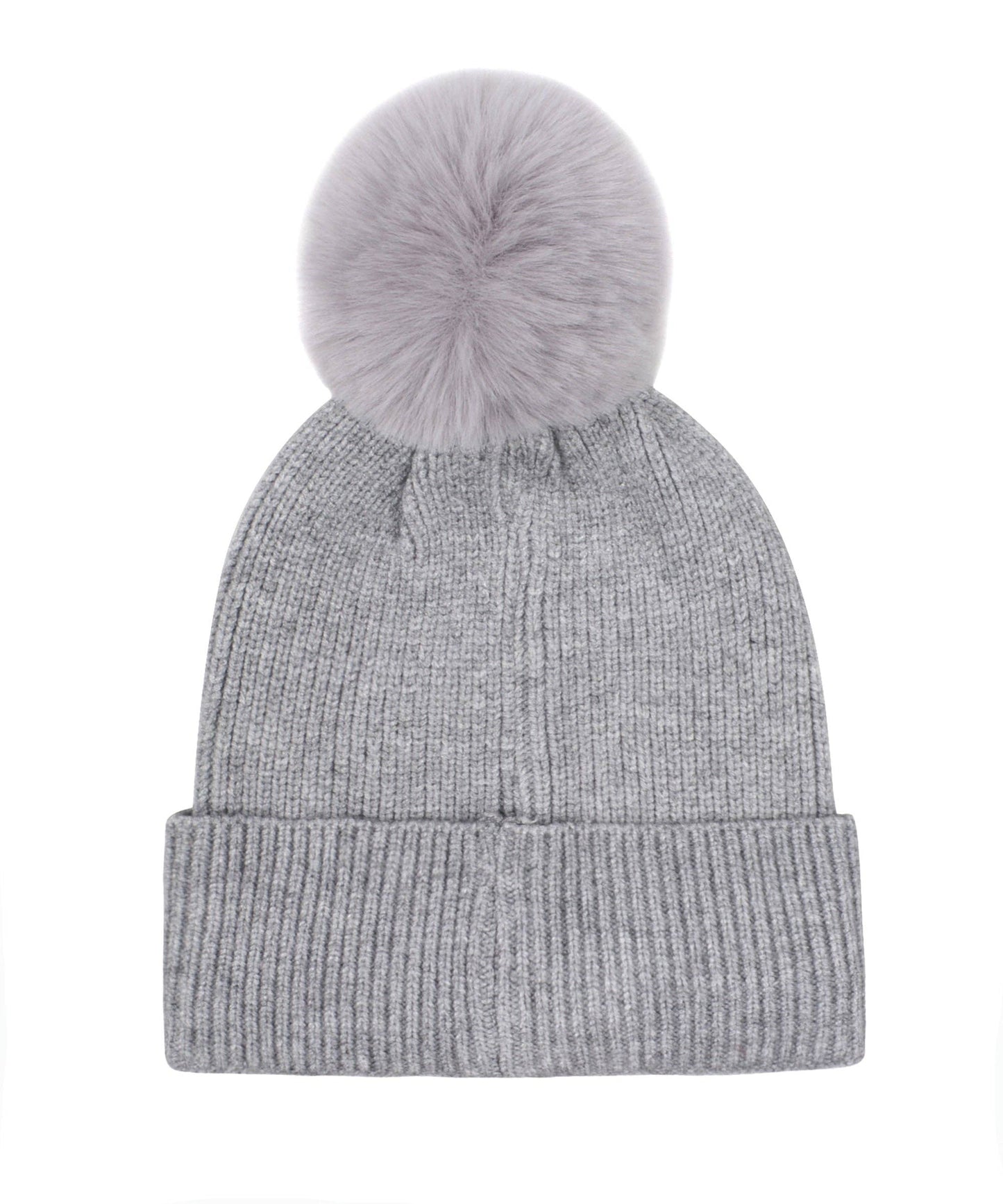 Mutt Mom Pompom Knit Beanie