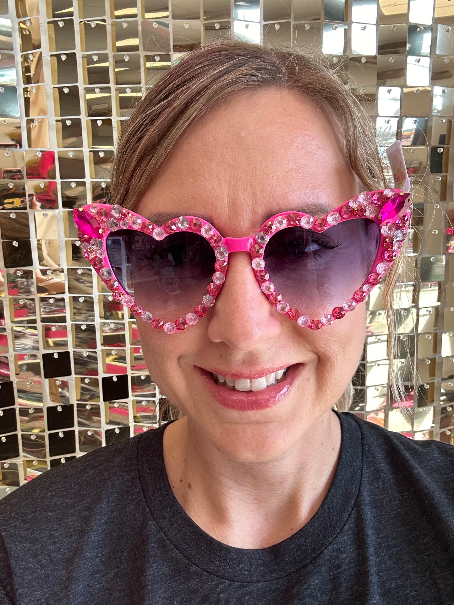 Glam Glasses Pink