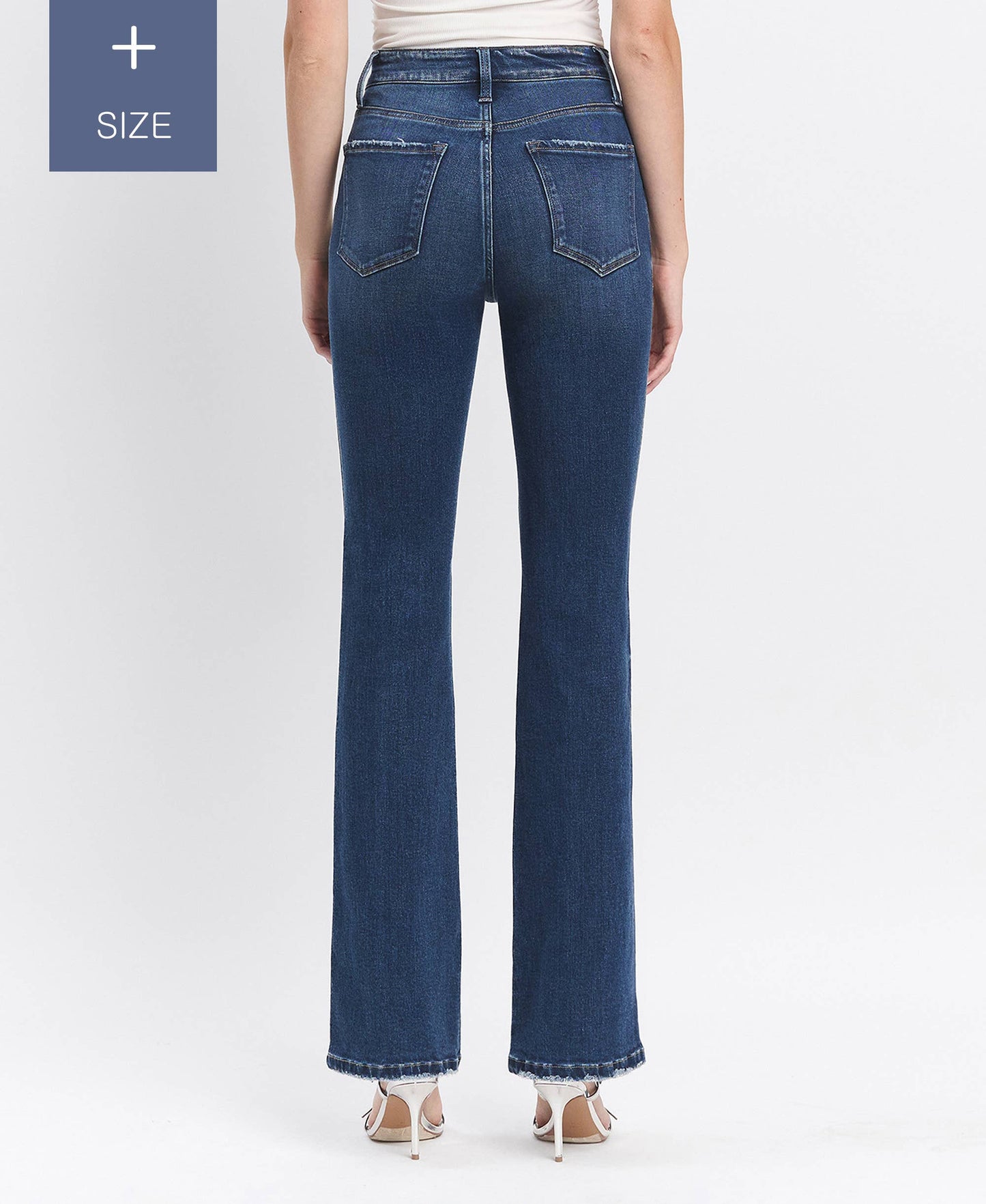 Curvy Hi Rise Bootcut Jeans