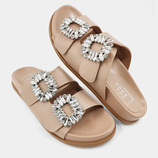 Bridget Bling Slide Mauve