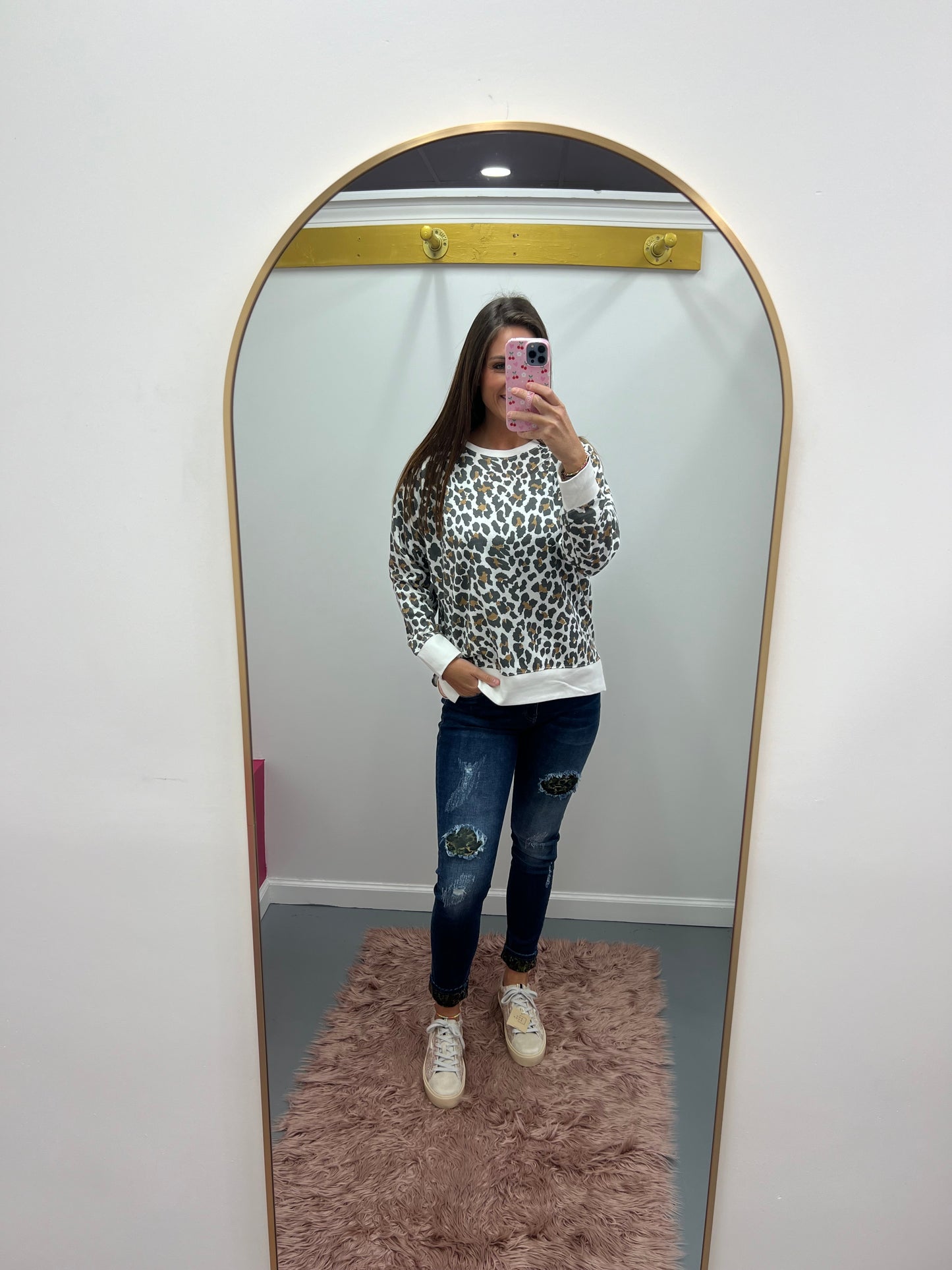 Leopard Sweatshirt