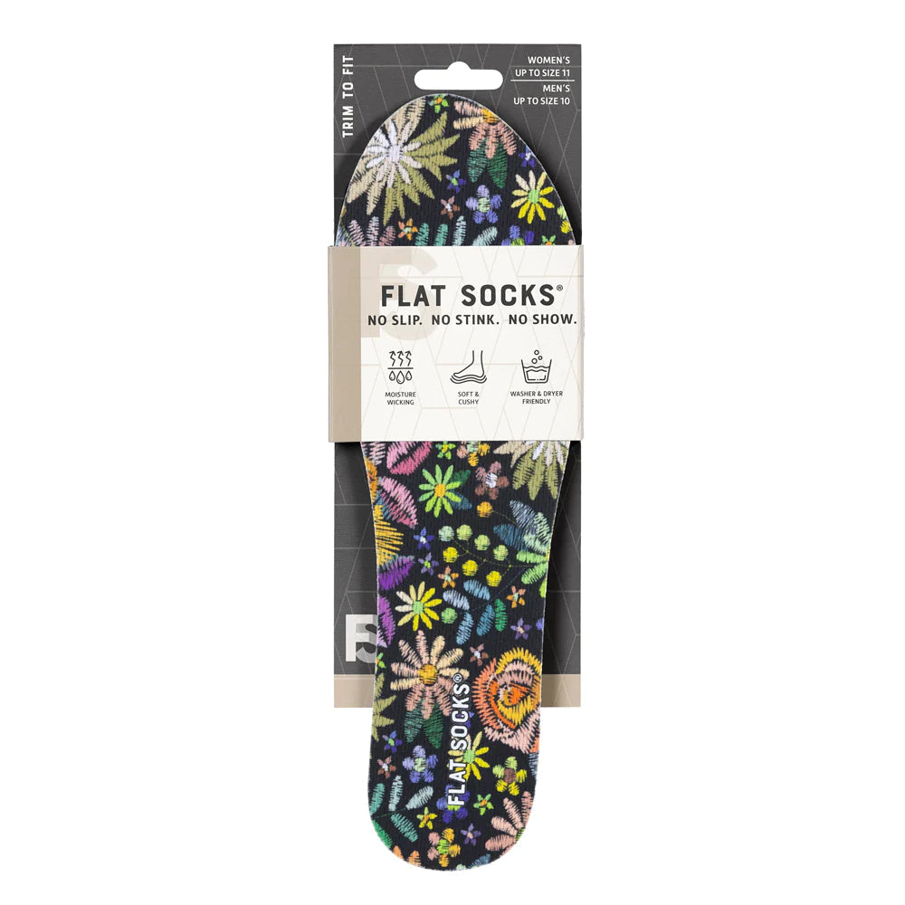 Flat Socks Floral