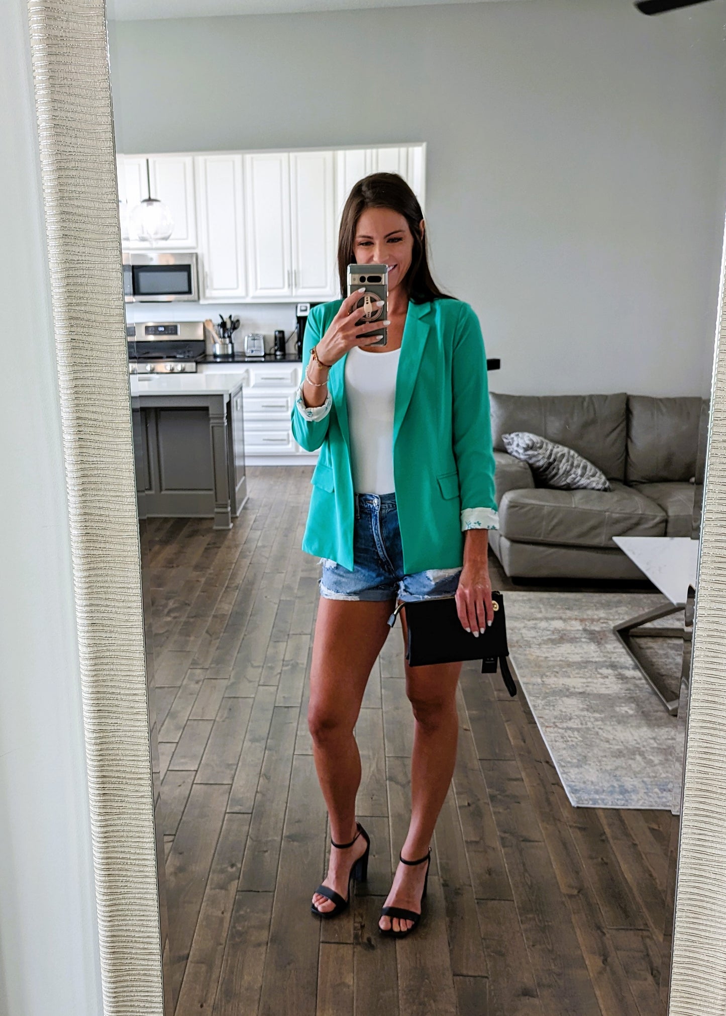 Doll Blazer - Jade Green