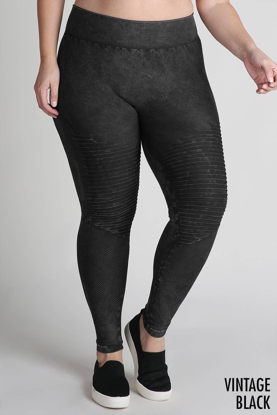 Curvy Moto Leggings