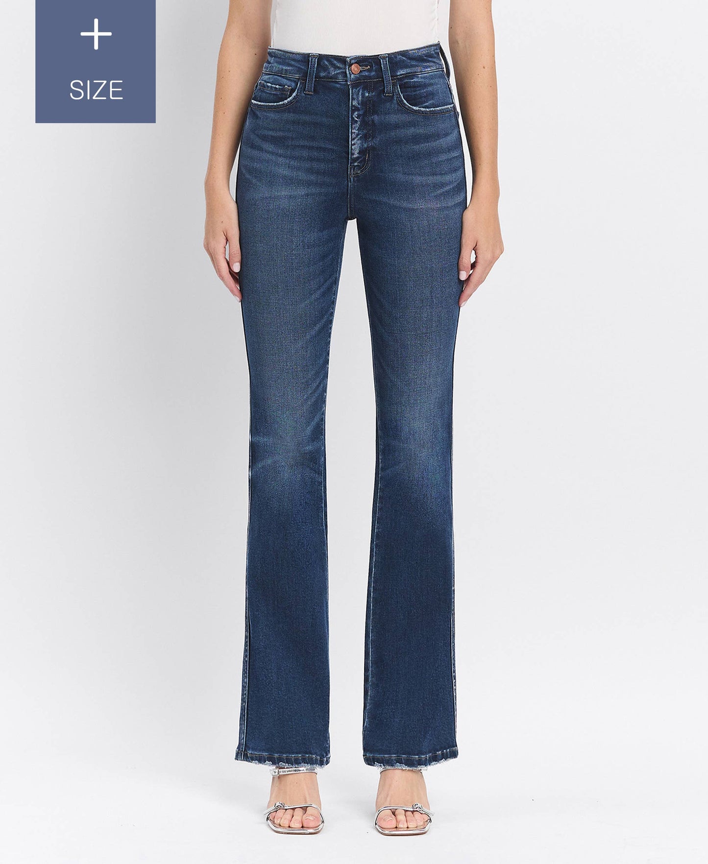 Curvy Hi Rise Bootcut Jeans