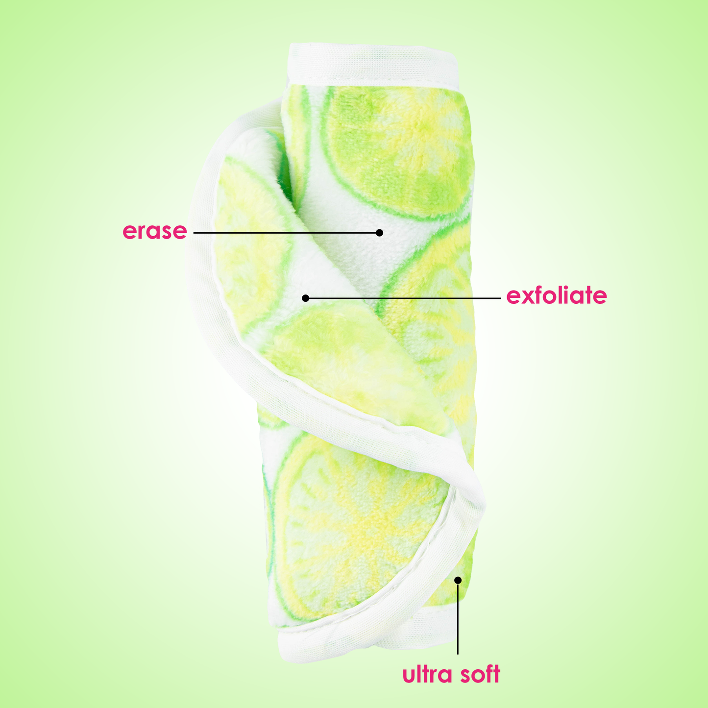 Key Lime MakeUp Eraser Gift Set