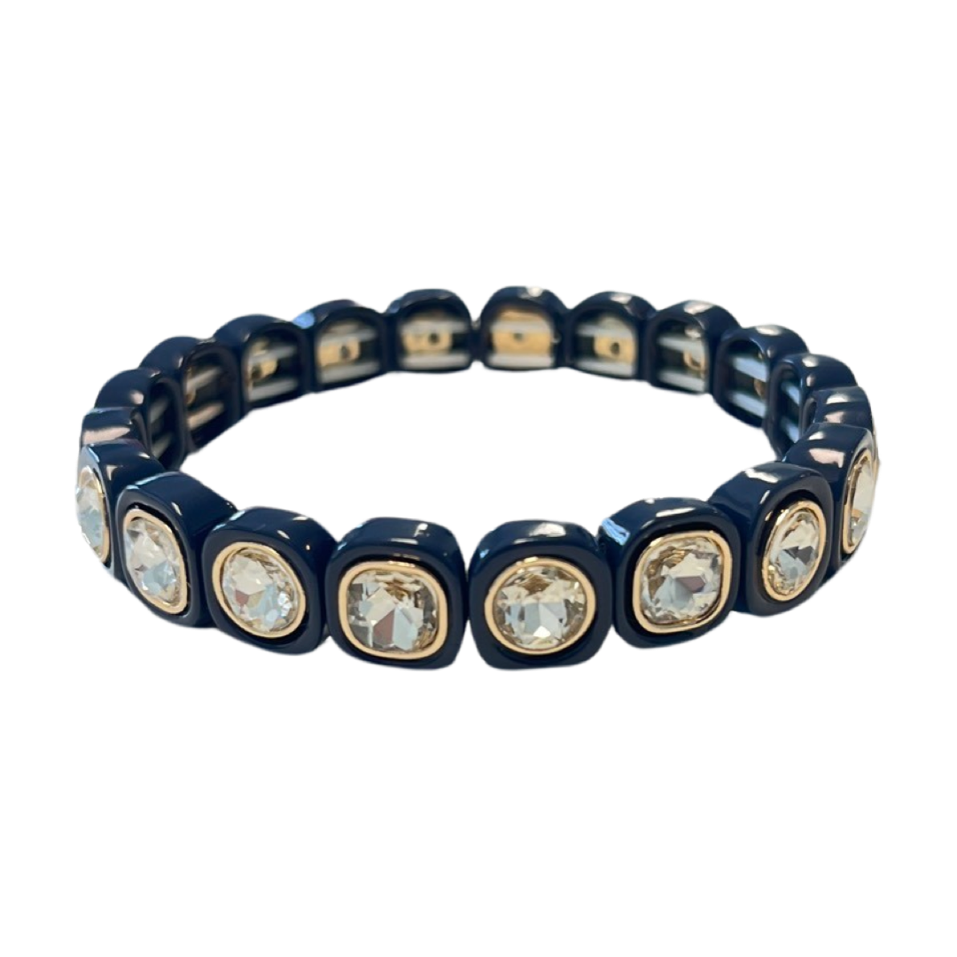 Bling Bracelet Thin Navy