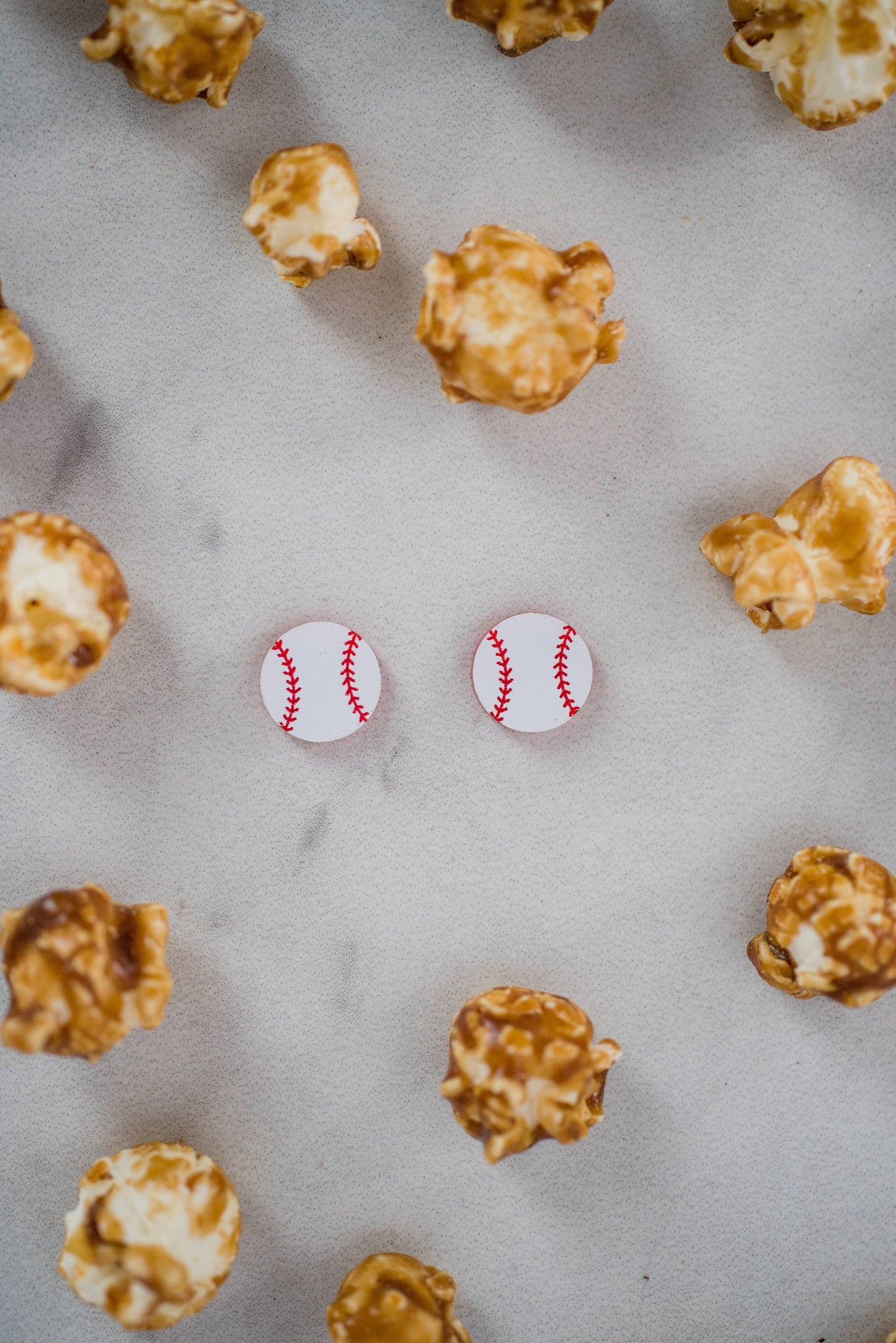 Baseball Stud Earrings