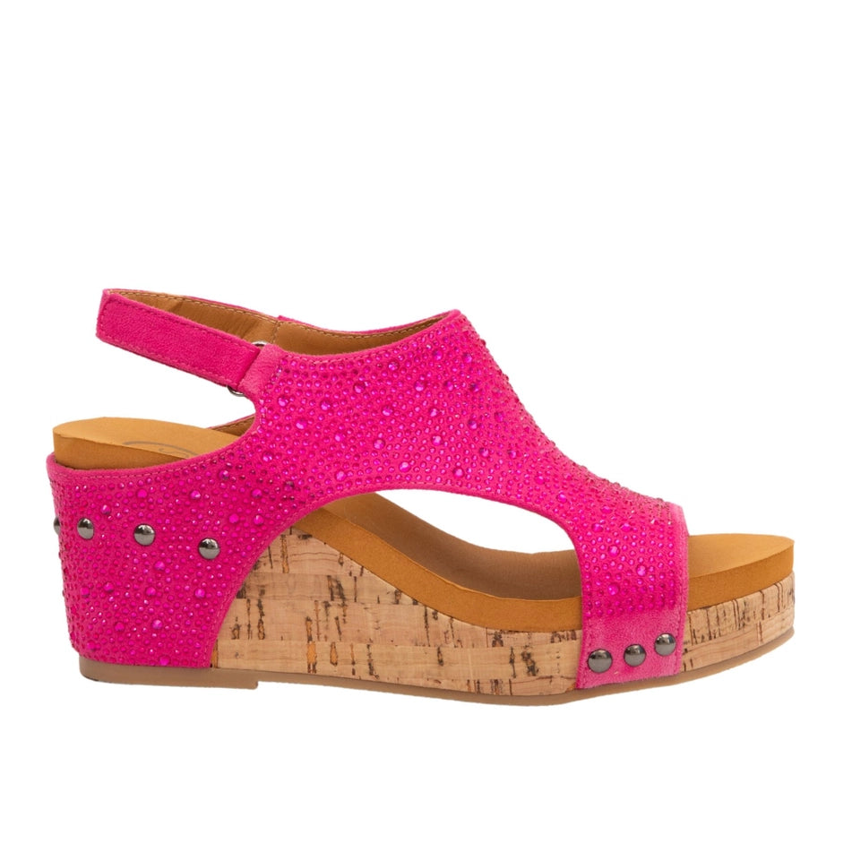 Bling Wedges Pink