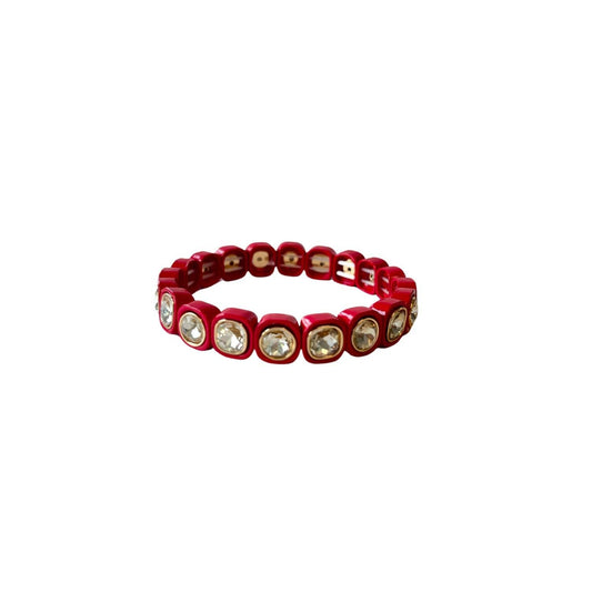 Bling Bracelet Thin Scarlet