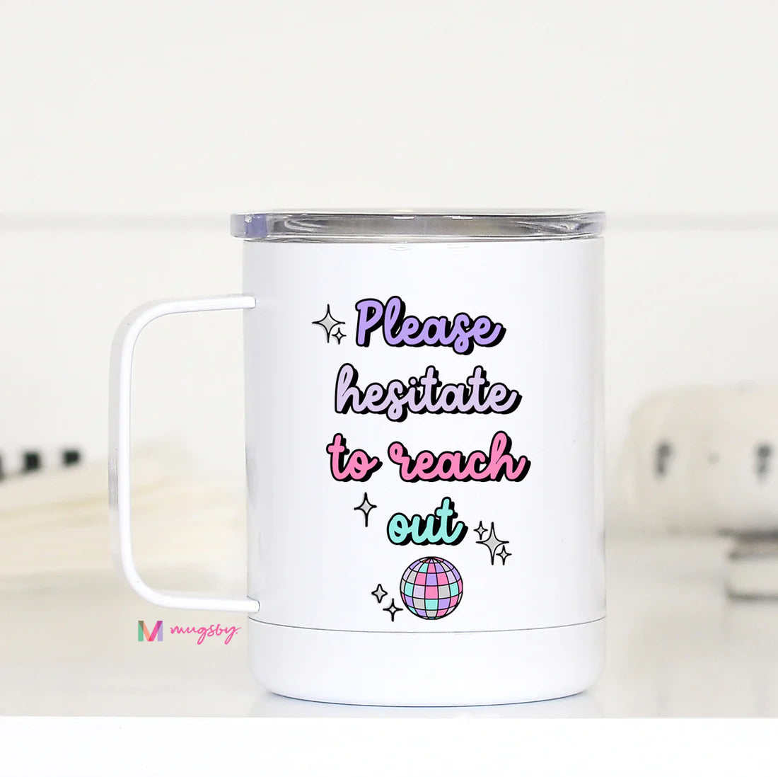 Please hesitate Travel Cup