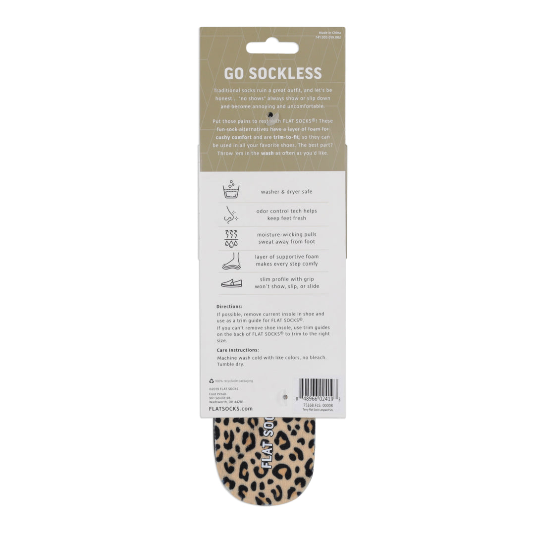 Flat Socks Leopard