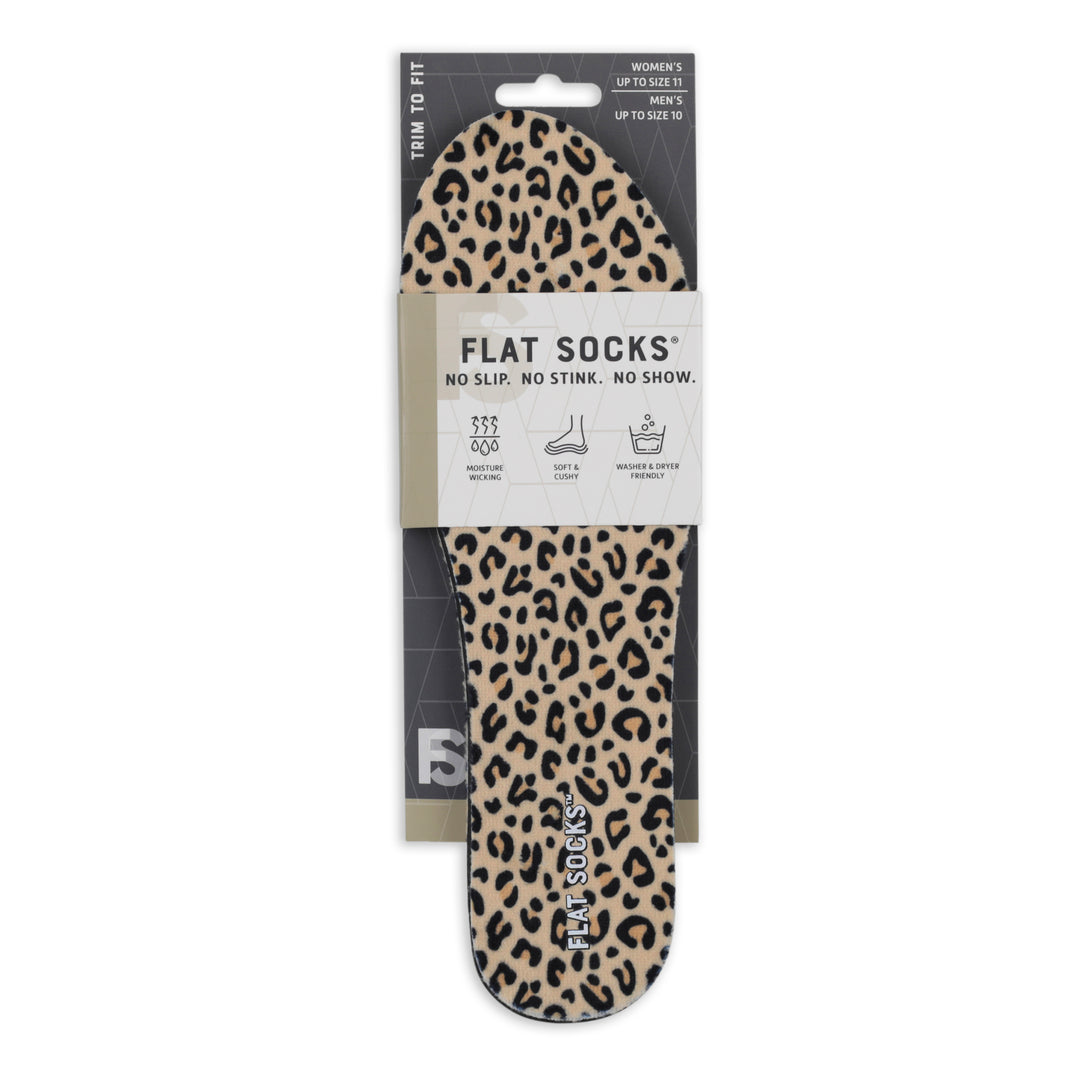 Flat Socks Leopard
