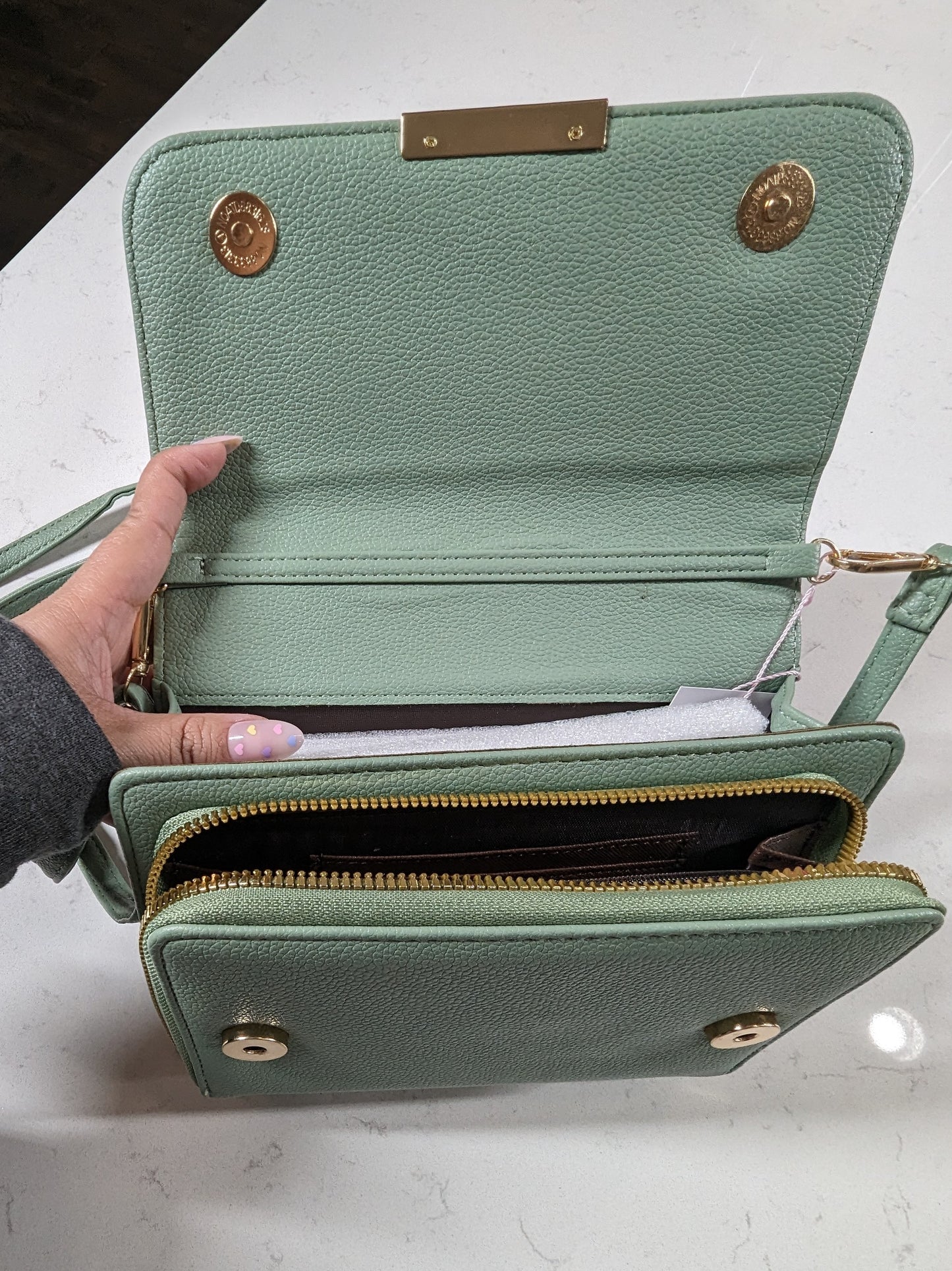 Sage Green Crossbody