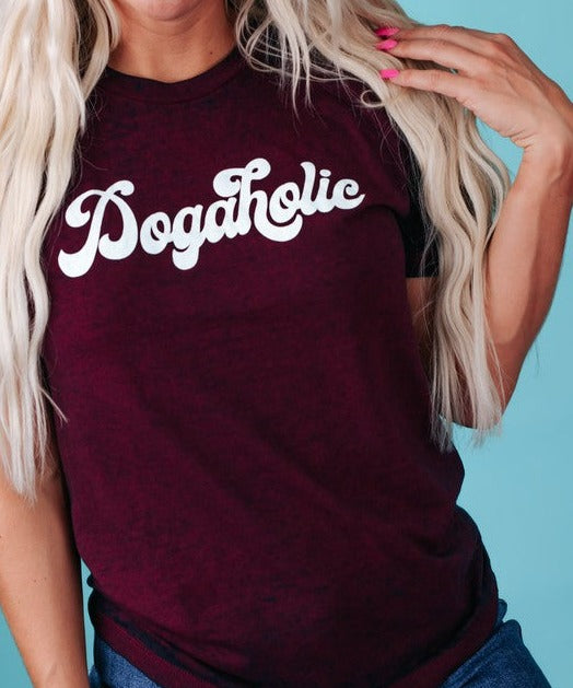 Dogaholic Graphic Tee