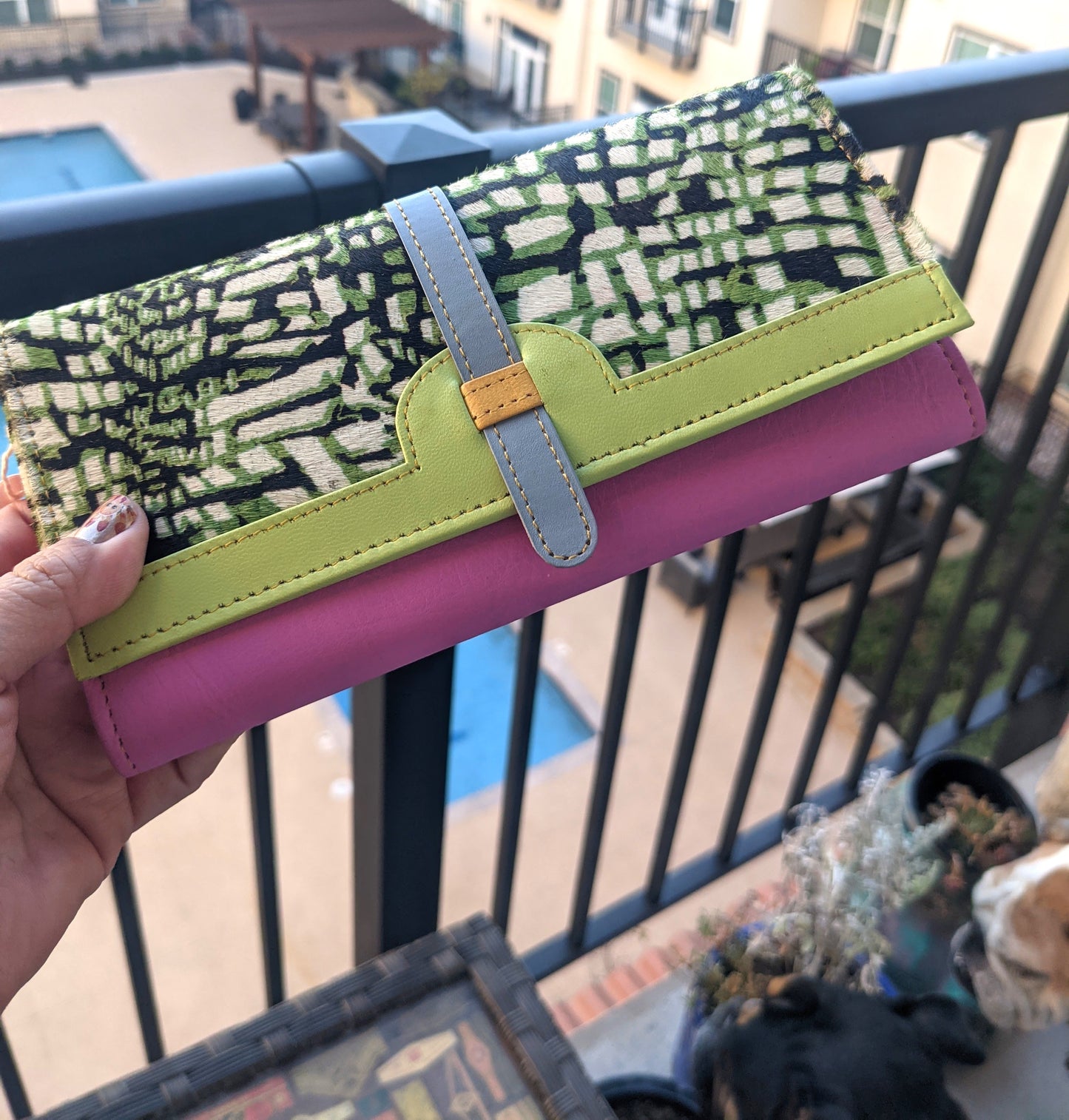 Yes Girl Statement Wallet