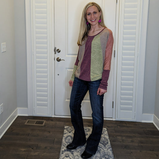 Color Block Top/Tunic