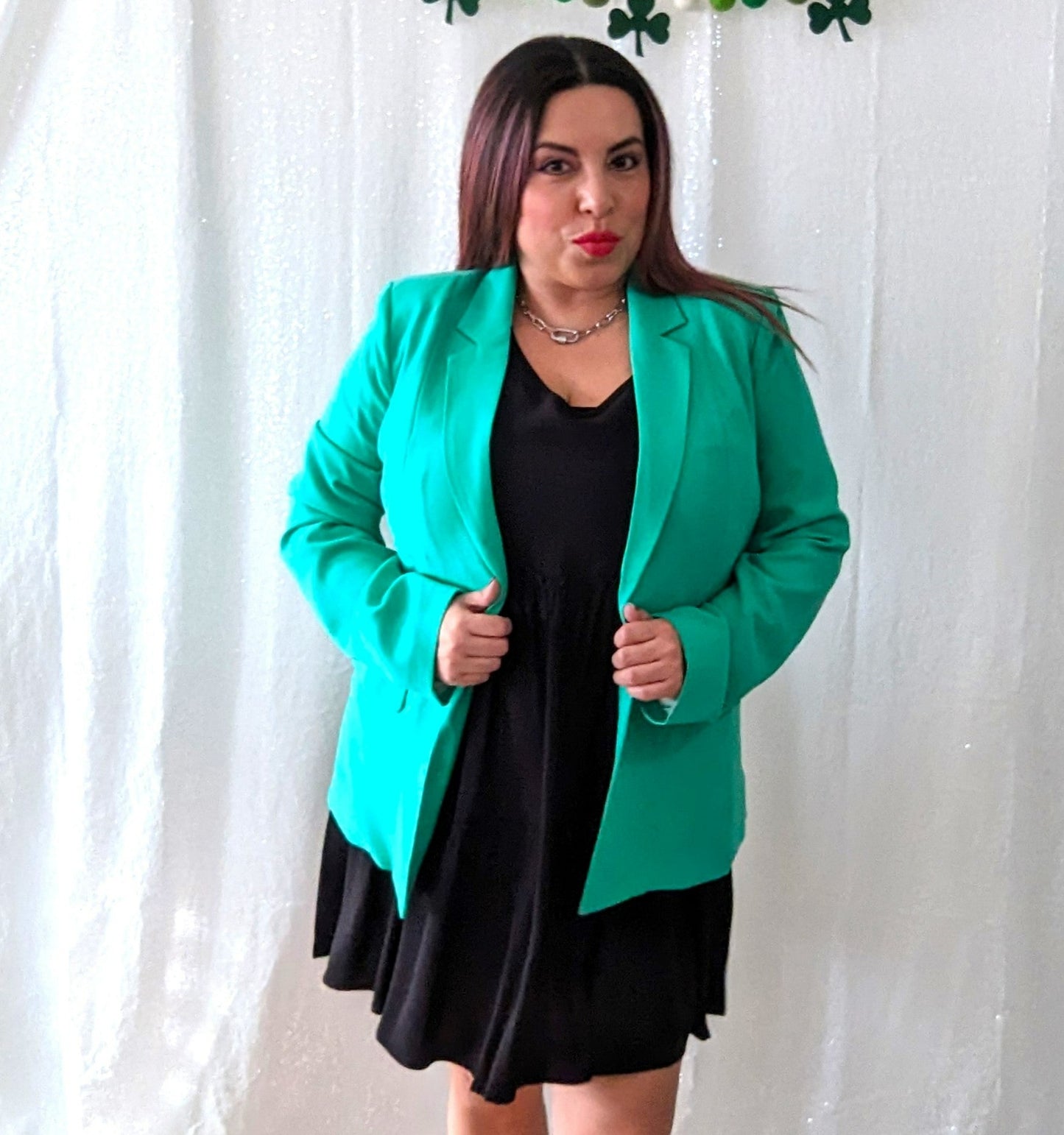 Doll Blazer - Jade Green